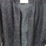 Jacques Vert Navy Lace Jacket Size UK 14 Image 3