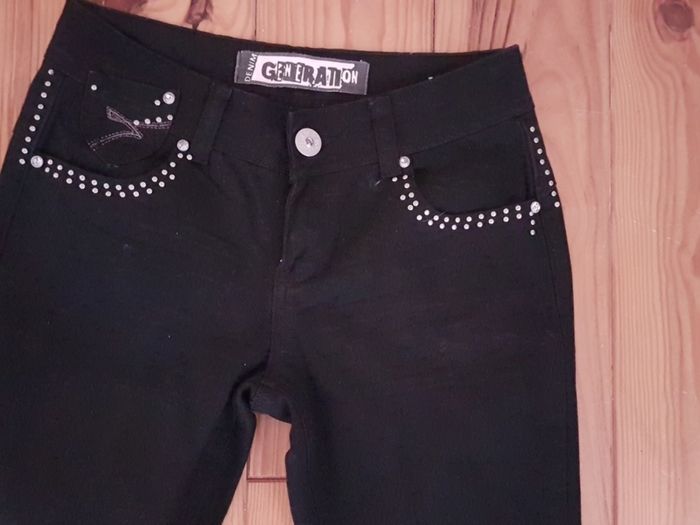 Size 8-10 Jet Black Jeans