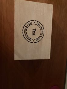 Tea bag box