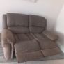 2 seater recliner sofa & arm chair Image 3