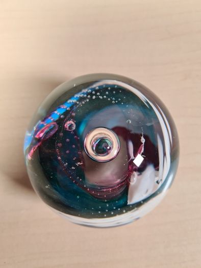Caithness Glass Paperweight watercolour