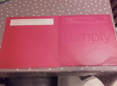 Simply Red money too tight to mention LP's