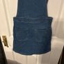 river island denim dress Image 4