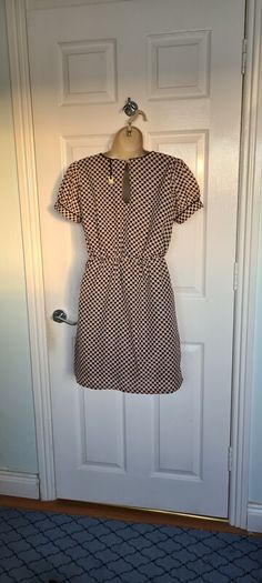 Brand New Heart Dress from Maisy size 10 in light pink and navy