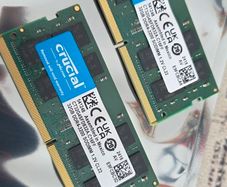CRUCIAL 32x2 64 total 3200 ddr4 laptop ram
