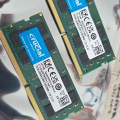 CRUCIAL 32x2 64 total 3200 ddr4 laptop ram