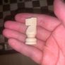 Wooden foldable chess set w checker pieces Image 5