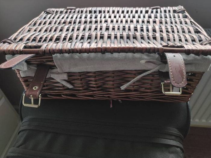 Beautiful Wicker Picnic Basket