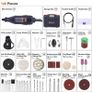 Rotary Tool Kit, 130W Multi-Functional Mini Grinder Set with 140 Accessories (Keyless Chuck & Flex Shaft) Varible Speed Multi Tool Image 2