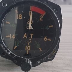 WW2 RAF Lancaster Bomber Aircraft Air Ministry Altimeter Gauge 6A/1538