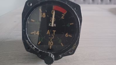 WW2 RAF Lancaster Bomber Aircraft Air Ministry Altimeter Gauge 6A/1538