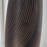 Large Wooden Floor Vase and Reeds Image 2