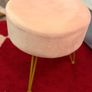 pink footstool Image 2