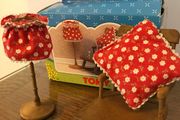 Vintage Rocking Chair and Standard Lamp