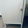 Pair of Discontinued IKEA HEMNES Bedside Cabinets Lockers White Image 9