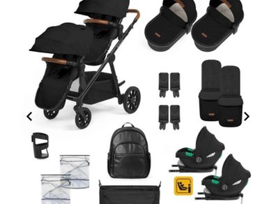 ickle bubba virgo twin 18 piece travel system