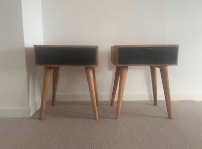 Wooden bedside tables Excellent Condition