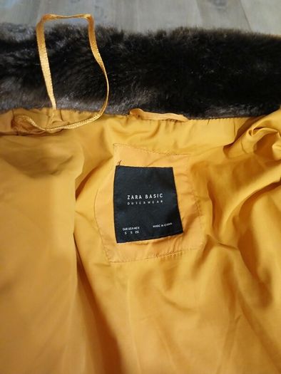 Zara Mustard Jacket/Coat 8-10