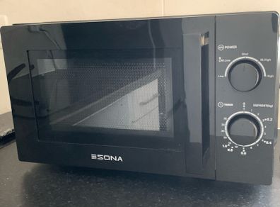 Sona Black Microwave