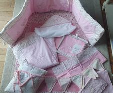 Laura Ashley Bella Butterfly cotbed bedding set and bedroom accessories