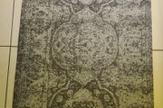 New Oriental style Rug grey 80 x 150 cm