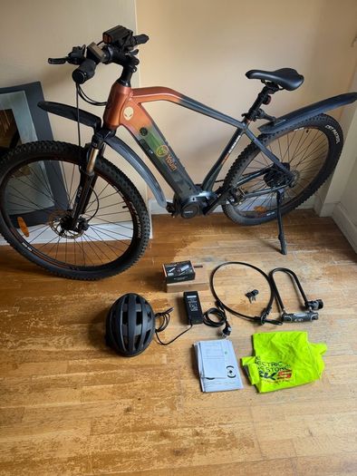 semi-new electric bike, only 3 months old.