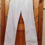 Diesel Ladies Pants Size Waist 36 Inch/90cm UK18 EU48 White Worn Once Cotton Image 7