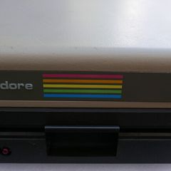 Vintage Commodore 1541 Computer Floppy Disk Drive - Turns On - Not Fully Tested