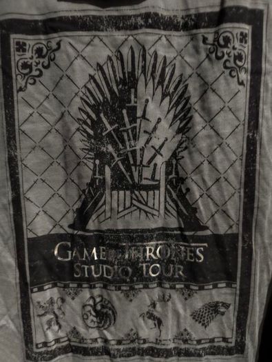 Game of thrones studio tour t-shirt t-shirt