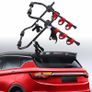 BRAND NEW Car Rear Bike Rack Carrier For 3 Bikes Safety Ropes for Hatchback Image 6