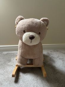 Rock on teddy bear