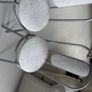 4 Light grey kitchen chairs Image 4