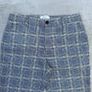 Grey slim fit cropped trousers Image 3