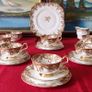 21 Piece Arklow Elegance Bone China Tea Set For 6 Person Setting Made In Ireland Image 2