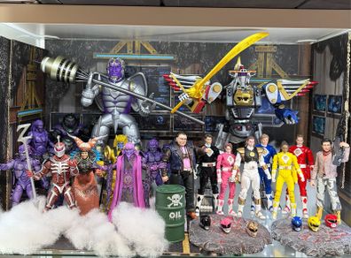 Power Rangers 1995 The Movie Set figures