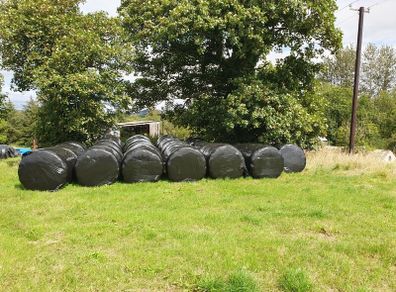 Haylage Bales