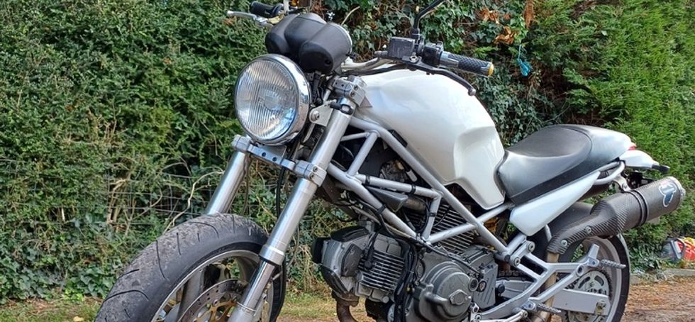 Ducati Monster 600  Pearl White
