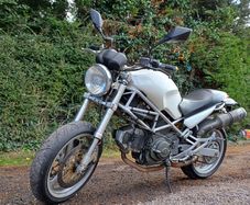Ducati Monster 600  Pearl White