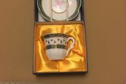 Cup (1.5 inches) and saucer in box