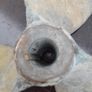 Vintage Bronze Boat Propeller Image 2