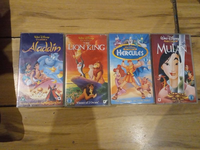 90s Disney Movies On Vhs X 4 For Sale In Donaghmede Dublin From Squall19