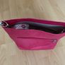 BRAND NEW Pink Tote Bag with decorative Adjustable Shoulder Strap Image 5