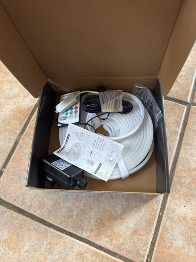Brand new Flexi LED Tube Light 10M Multicoloured
