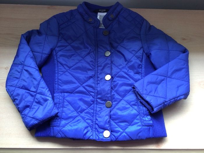 Guess Kids girls Blue lightweight quilted jacket age 3