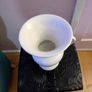 White Urn Ceramic Vase Image 4