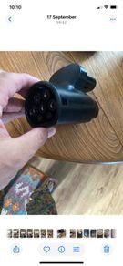 Tesla charging plug