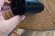 Tesla charging plug