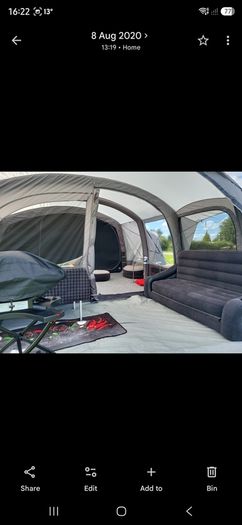 Debon C255 Box Trailer 2022 braked +Tent + Equipment