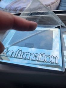confirmation frame brand new boxed