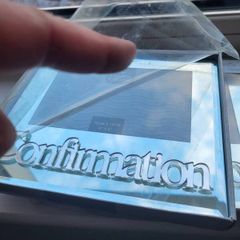 confirmation frame brand new boxed